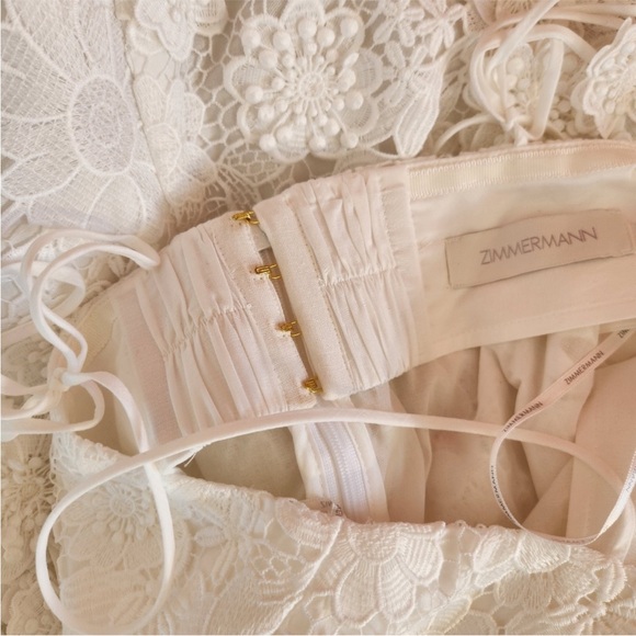 Zimmermann Ivory Guipure Lace Dress - Picture 13 of 16